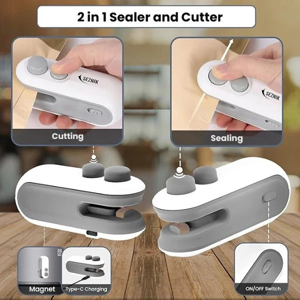 ✨ Portable Mini Sealer ✨ | Air-Tight & Leak-Proof! ✅