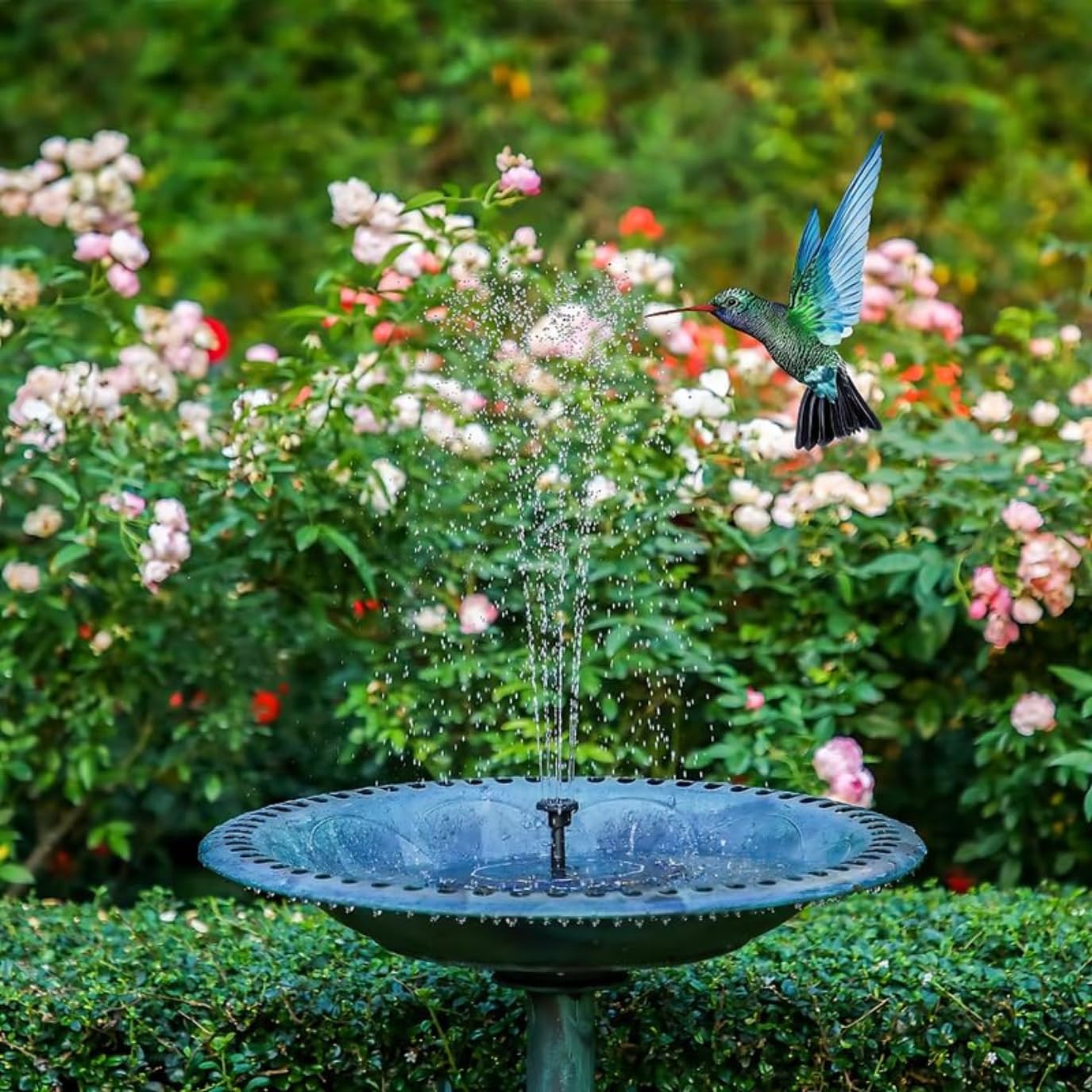 🌞 Solar Fountain Pump – Floating Water Feature for Garden, Pond, Pool & Patio Décor