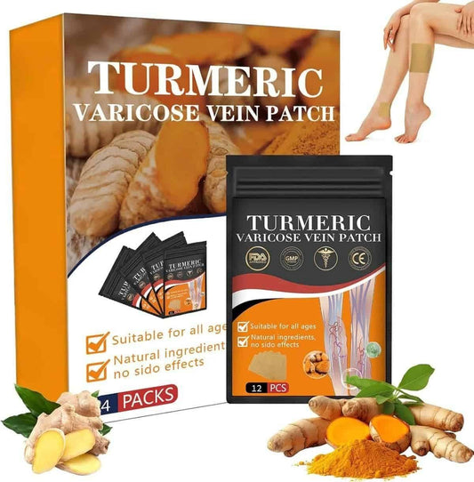 Turmeric Instant Relief Varicose Vein Patches(Buy 1 get 1 Free🔥)