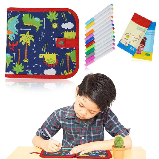 ✨ Magic Doodle Book for Kids – Reusable & Mess-Free! (FREE Markers)